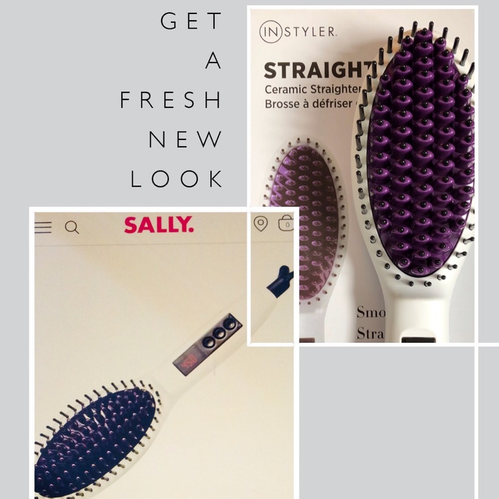 ⭐️4.2/5 528 reviews!! INSTYLER Straightening Brush
